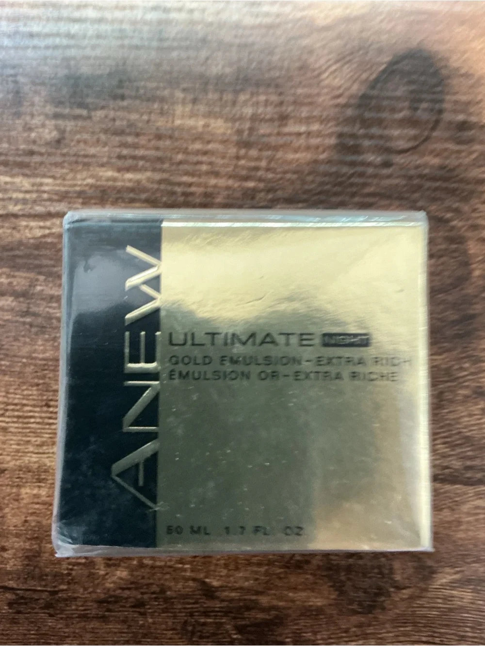 Avon Anew Ultimate Night Gold Emulsion Extra Rich Sealed 1.7 oz